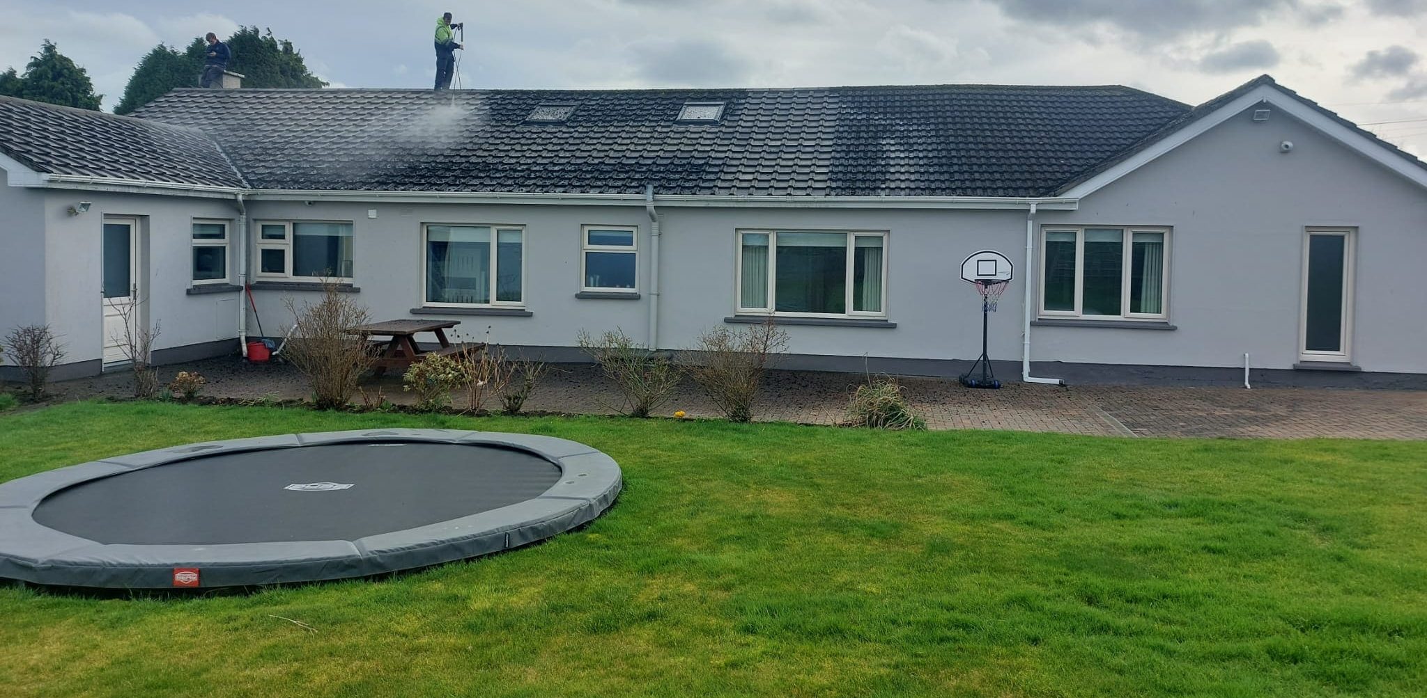 Roof Power Washing Service